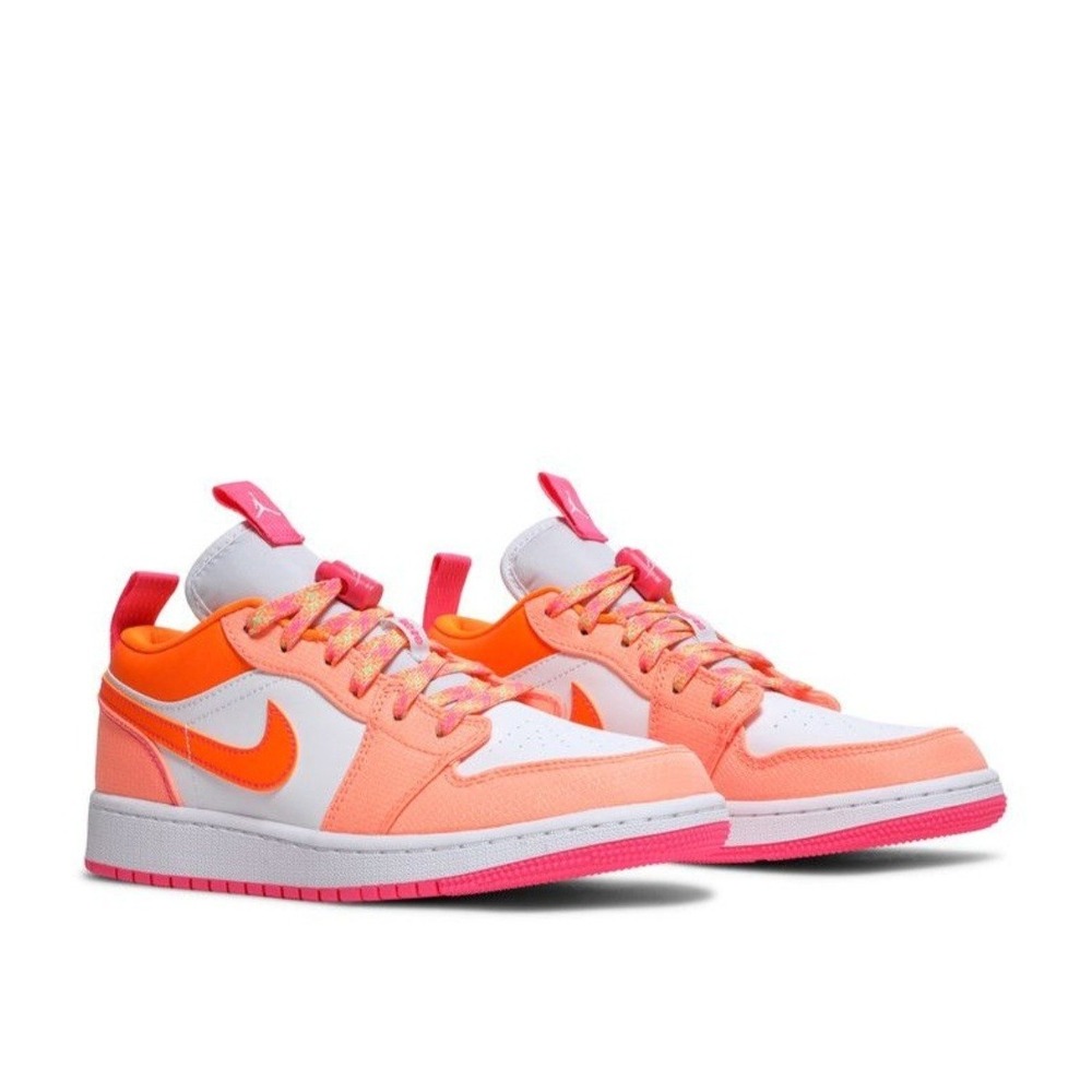 Nike Air Jordan 1 Low Utility GS‎ Crimson Pulse Retro DJ0530-801 Size 4Y